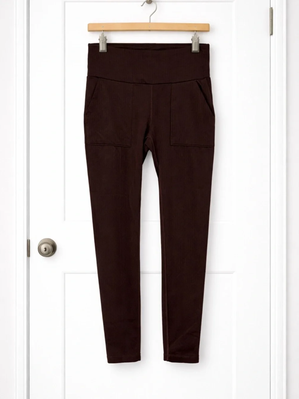Mondetta brown stretch leggings pants sz small